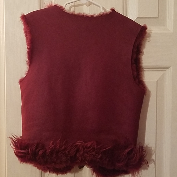 Mulled Wine Wooly reversible vest size small - Picture 3 of 5